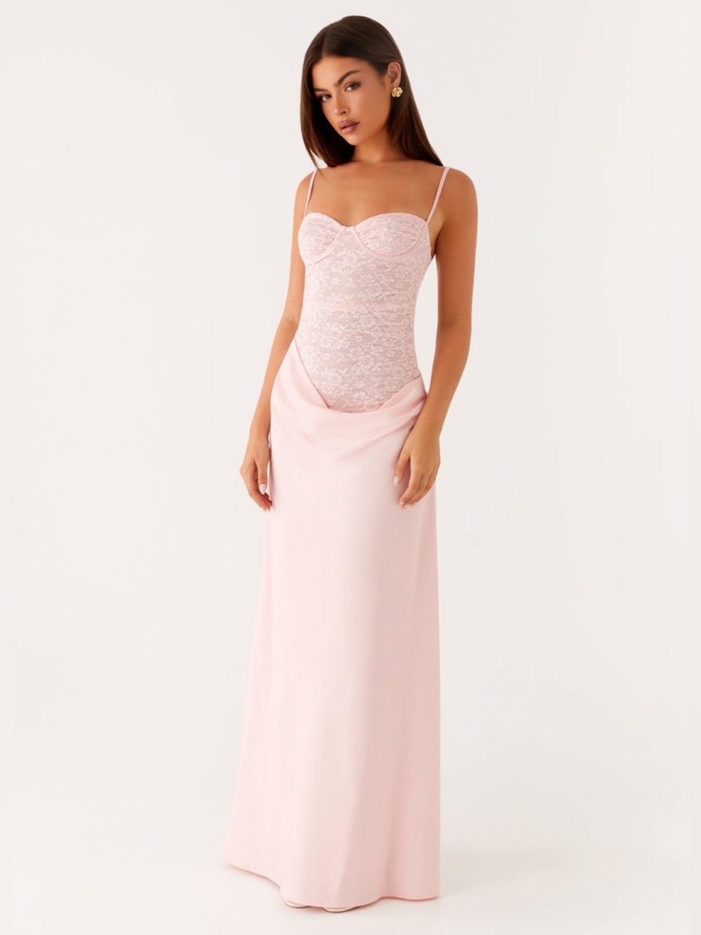 Peppermayo Romy Maxi Dress - Pink - Size 2